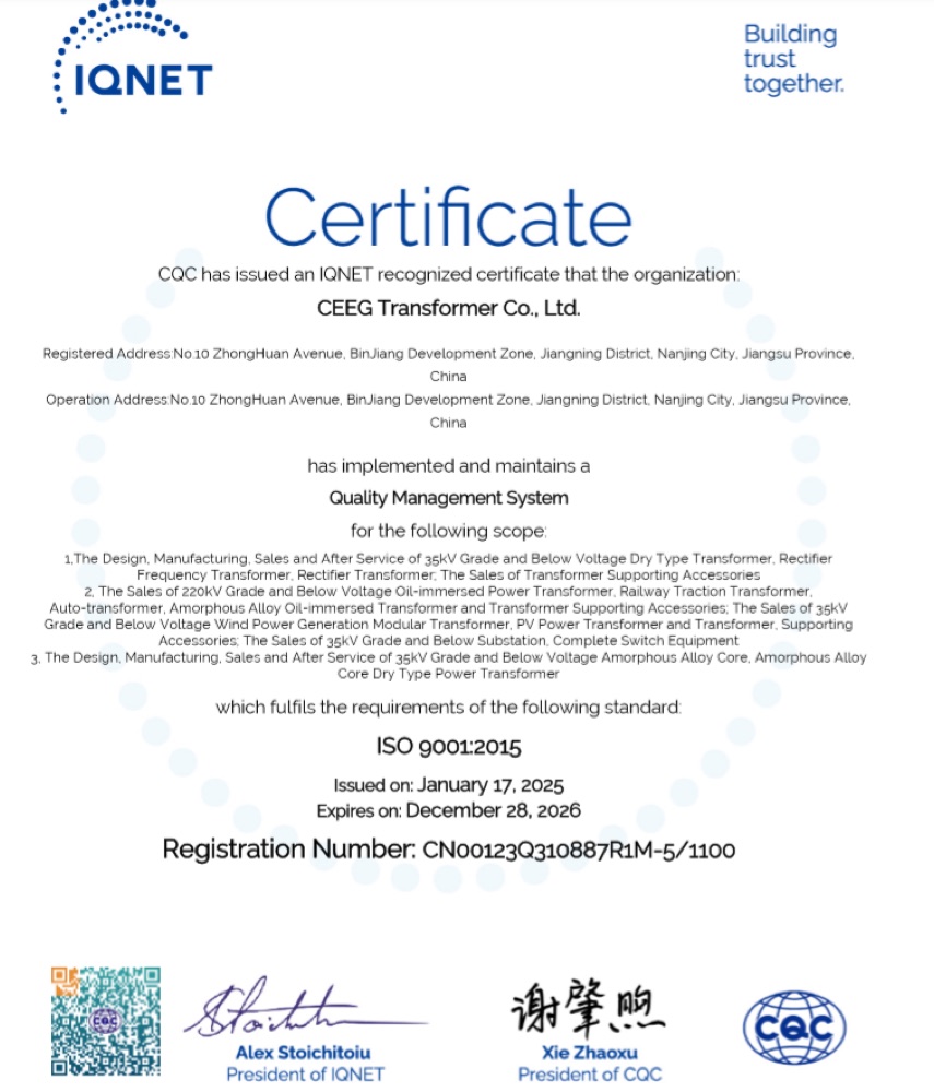 Система менеджмента качества ISO 9001:2015
