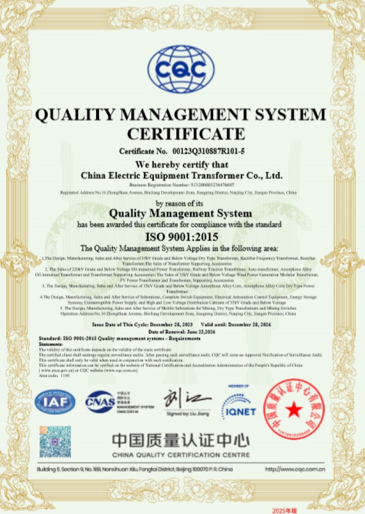 Система менеджмента качества ISO 9001:2015